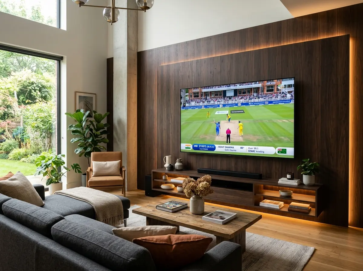 Maxx Tv 4K streaming setup in living room